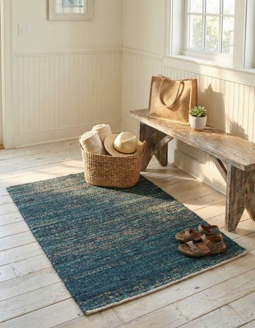 2' 2 x 3' 1 Hand Woven Palm Beach Jute Rug