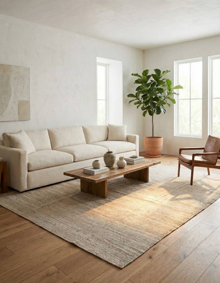 Detail image of 9' 7 x 13' 4  Hand Woven Kilim Modern Wool Rug