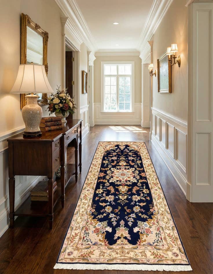 Detail image of 2' 7 x 6' 9 Tabriz Runner Rug