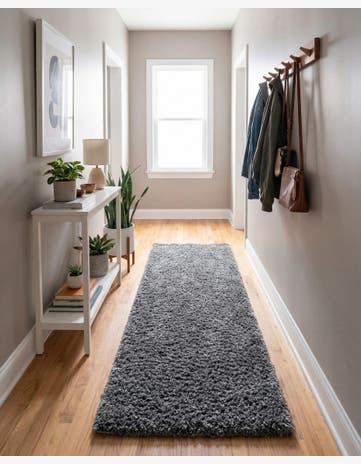 2' 2 x 8' Zermatt Shag Runner Rug