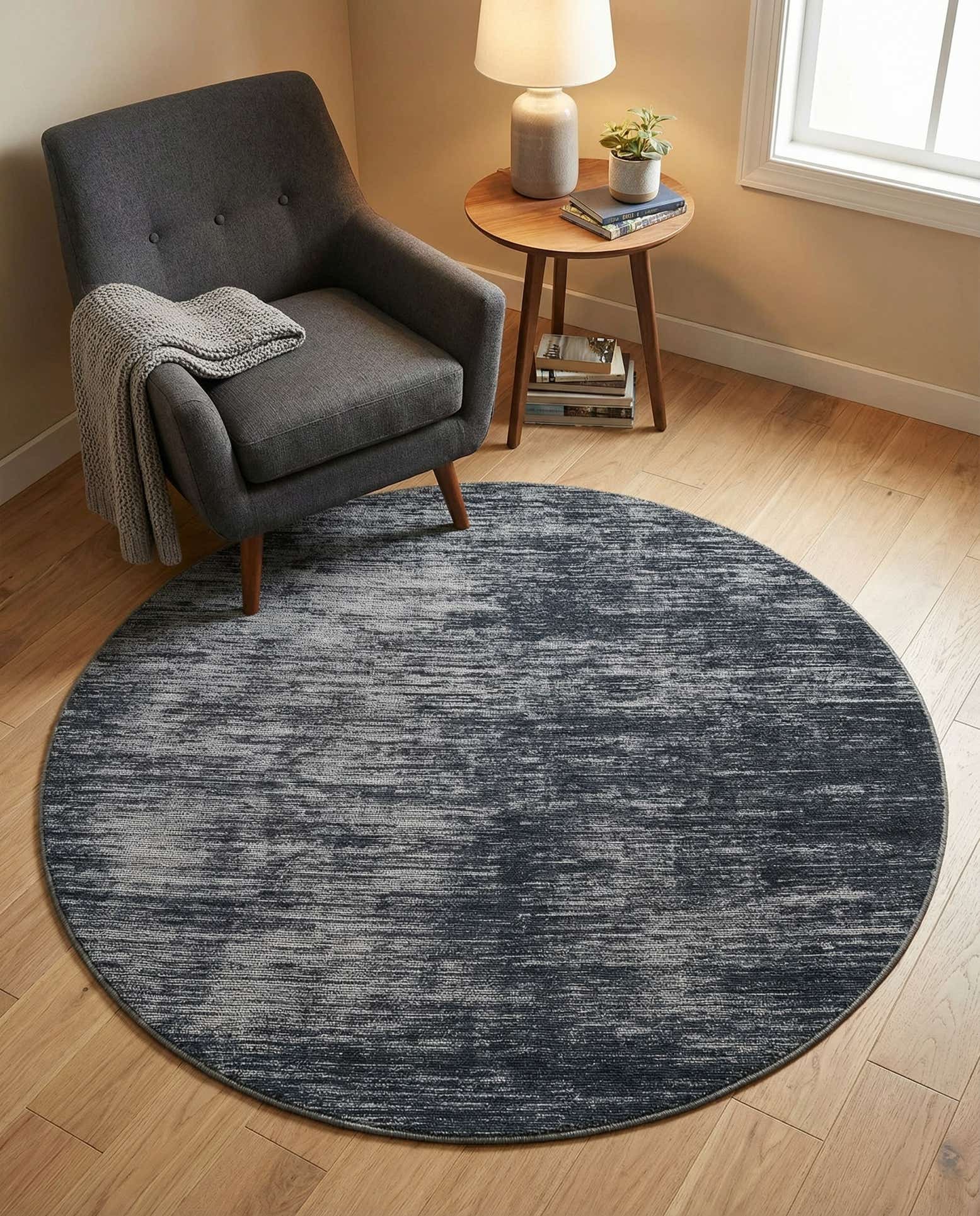 5' x 5' Asha Round Rug