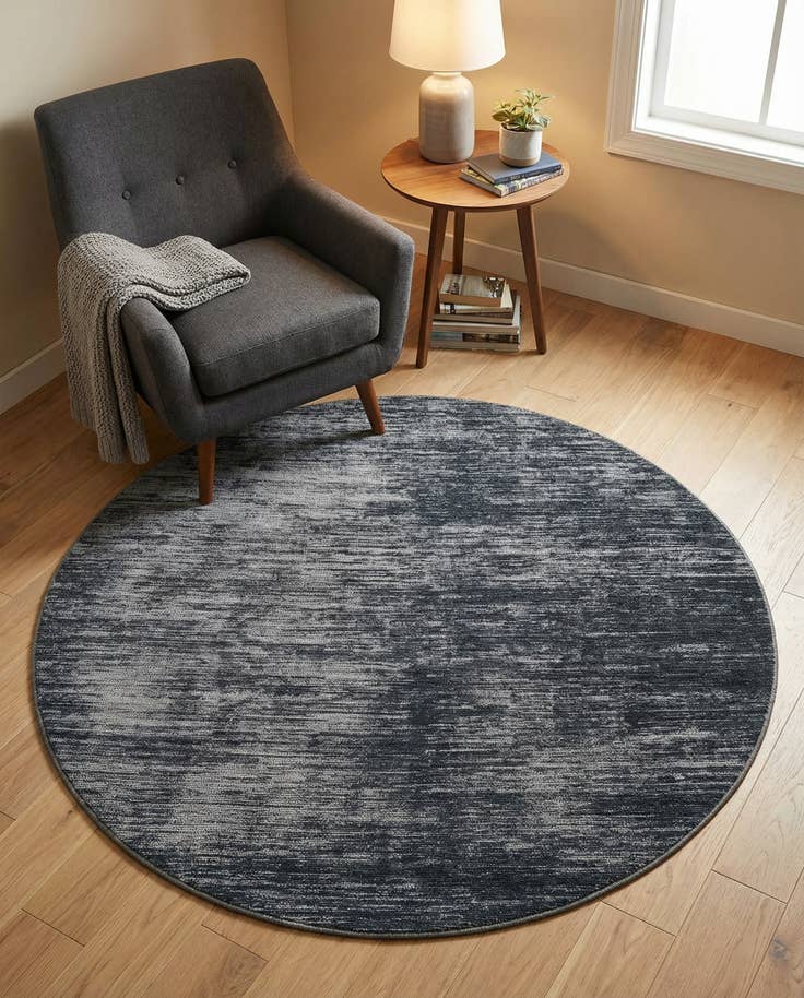Detail image of 5' x 5' Asha Round Rug