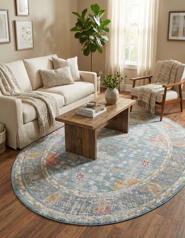 5' 5 x 8' Paragon Oval Rug