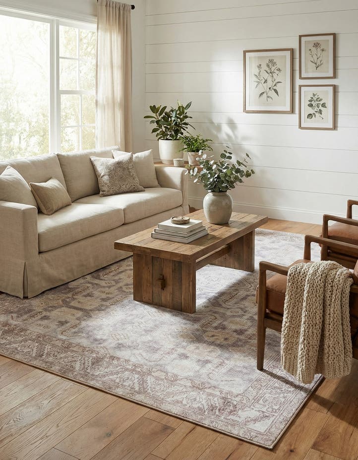 8' 4 x 12' Washable Timeless Rug