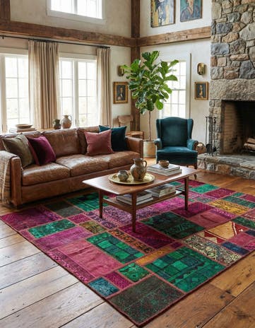 6' x 7' 6 Ultra Vintage Wool Rug