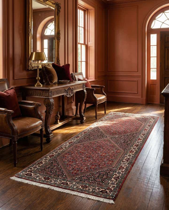 2' 6 x 6' 11 Bidjar Wool Runner Rug