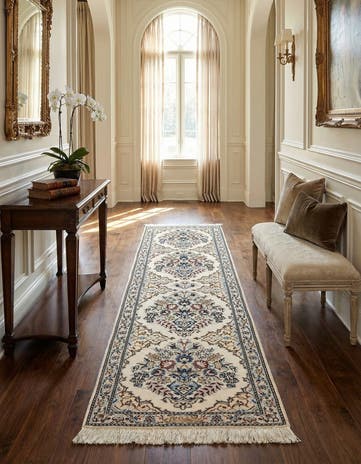 1' 8 x 6' 10 Hand Knotted Nain Rug