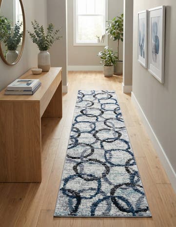 Ivory Tucson Runner Rug