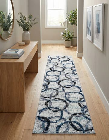 Ivory Tucson Runner Rug