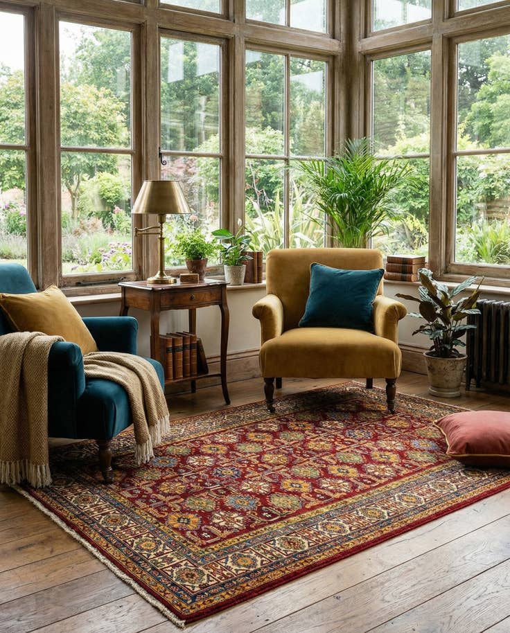 Detail image of 6' x 8' 11 Kazak Wool Rug