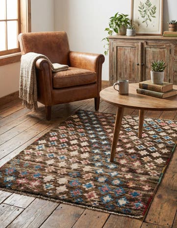 2' 10 x 4' 5 Hand Knotted Balouch Wool Rug