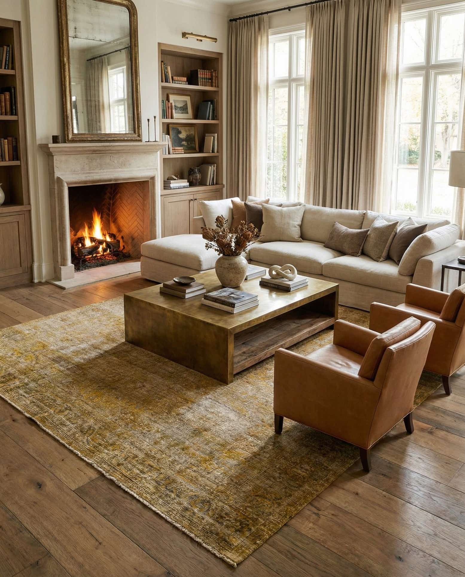 9' 4 x 12' 6 Hand Knotted Ultra Vintage Persian Wool Rug