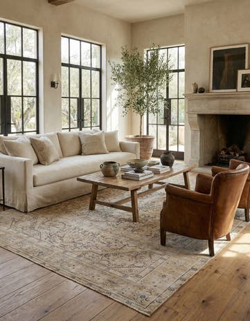 7' 8 x 11' 2 Hand Knotted Ultra Vintage Persian Wool Rug