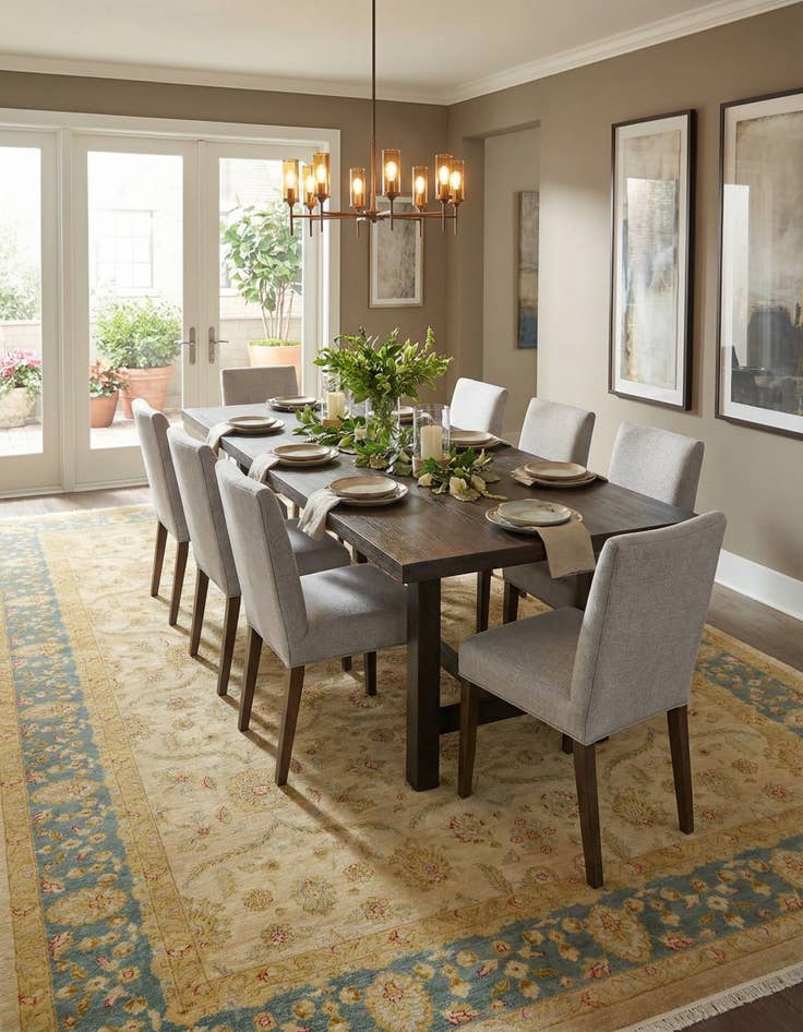 Detail image of 10' 6 x 16' 5 Kensington Rug