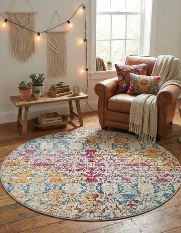 Amulet Round Rug