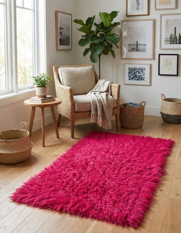 2' x 4' Hand Knotted Moroccan Wool Runner Rug