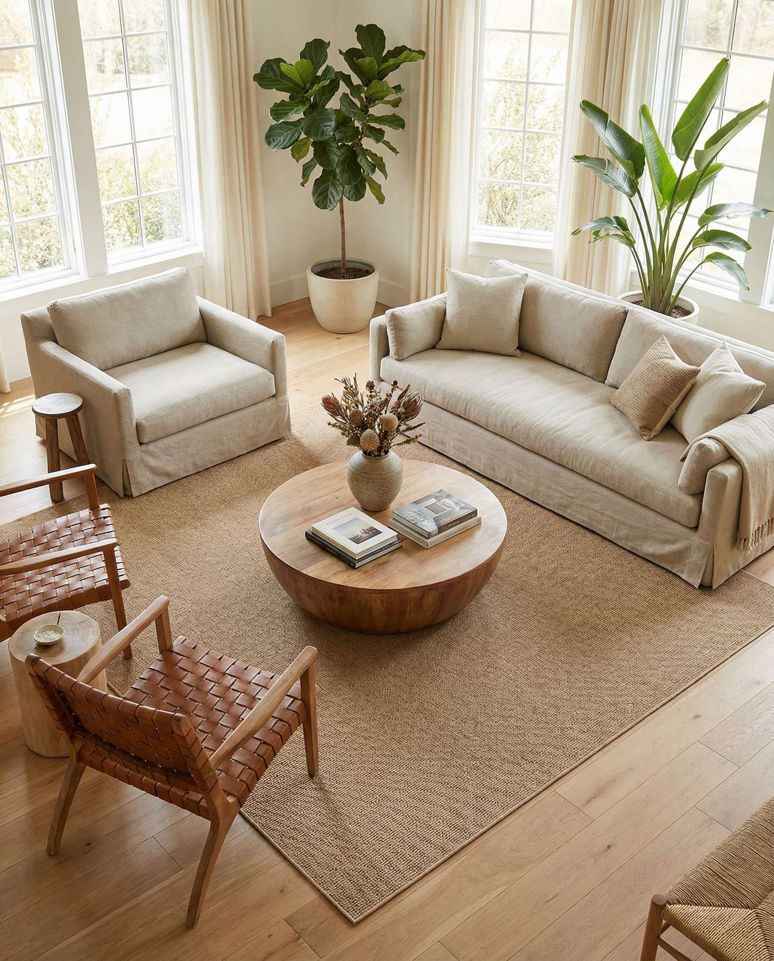 7' 10 x 7' 10 Easy-Clean Solid Indoor / Outdoor Square Rug