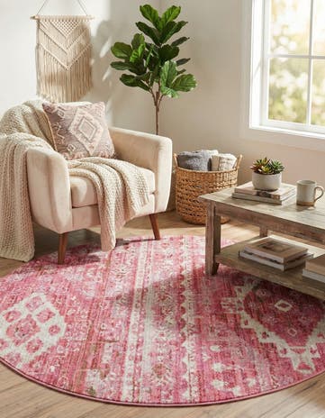 5' x 5' Vega Round Rug