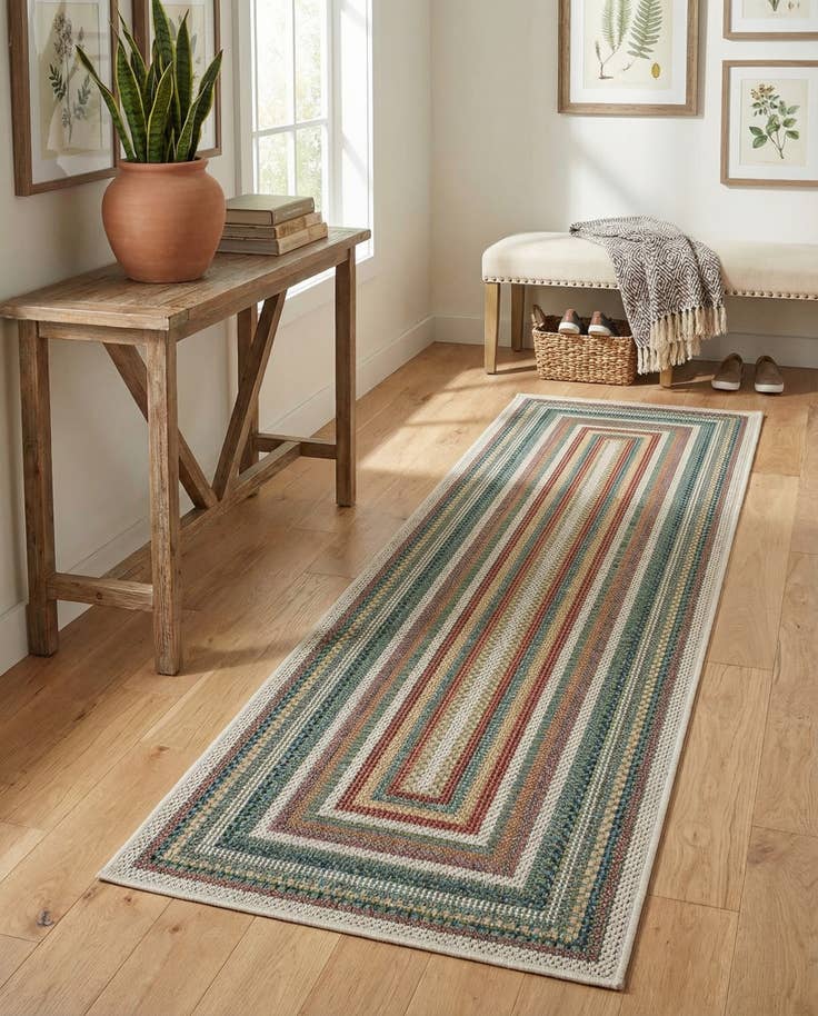 Detail image of 2' x 7' 1 Easy-Clean Baja Indoor / Outdoor Runner Rug