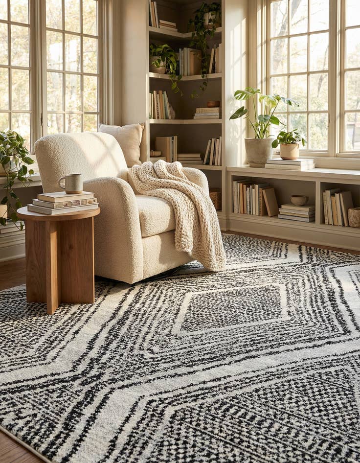 Detail image of 9' x 12' Tagine Rug