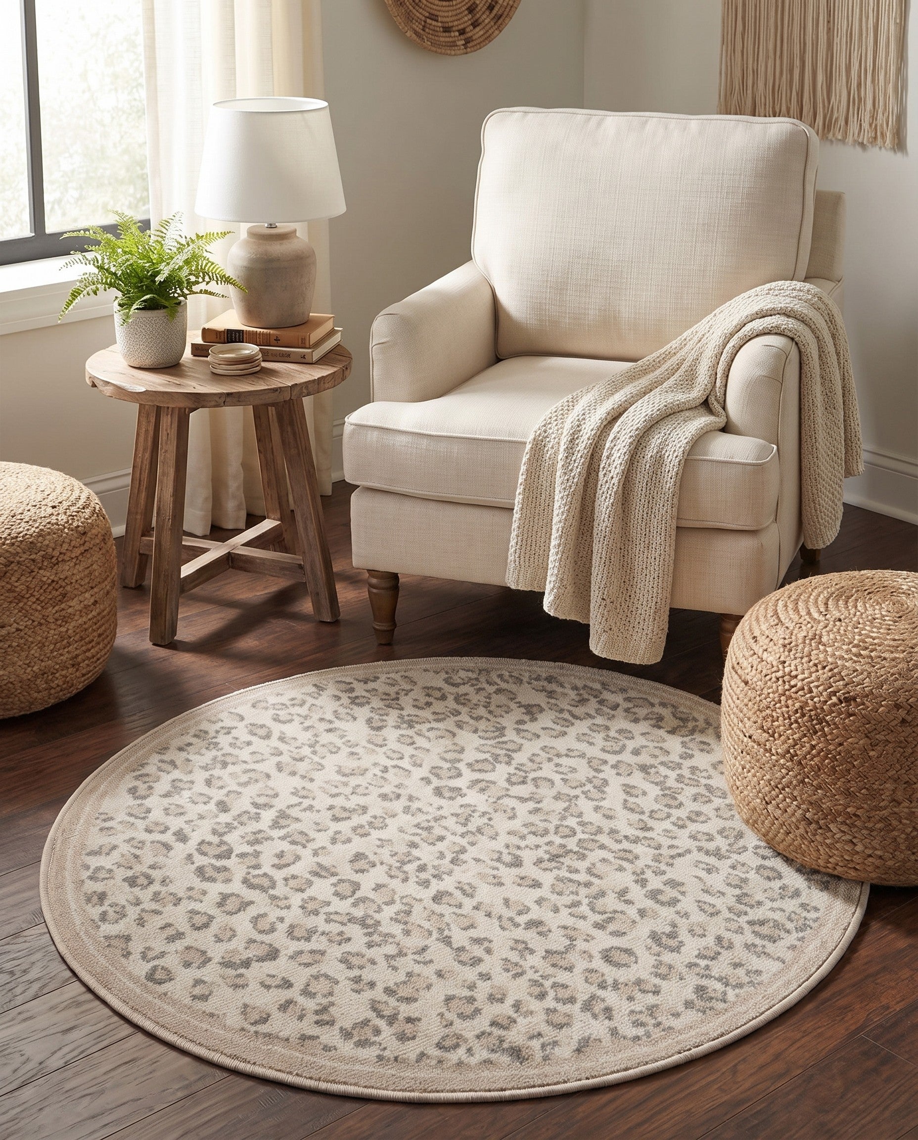 3' x 3' Savannah Round Rug