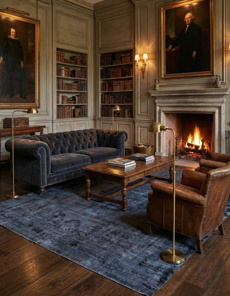 Detail image of 7' 9 x 10' 3  Hand Knotted Ultra Vintage Persian Wool Rug