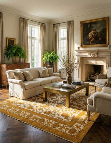 9' 6 x 12' 7 Hand Knotted Ultra Vintage Persian Wool Rug