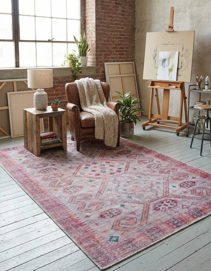 Detail image of 7' 3 x 10'  Washable Sisu Rug