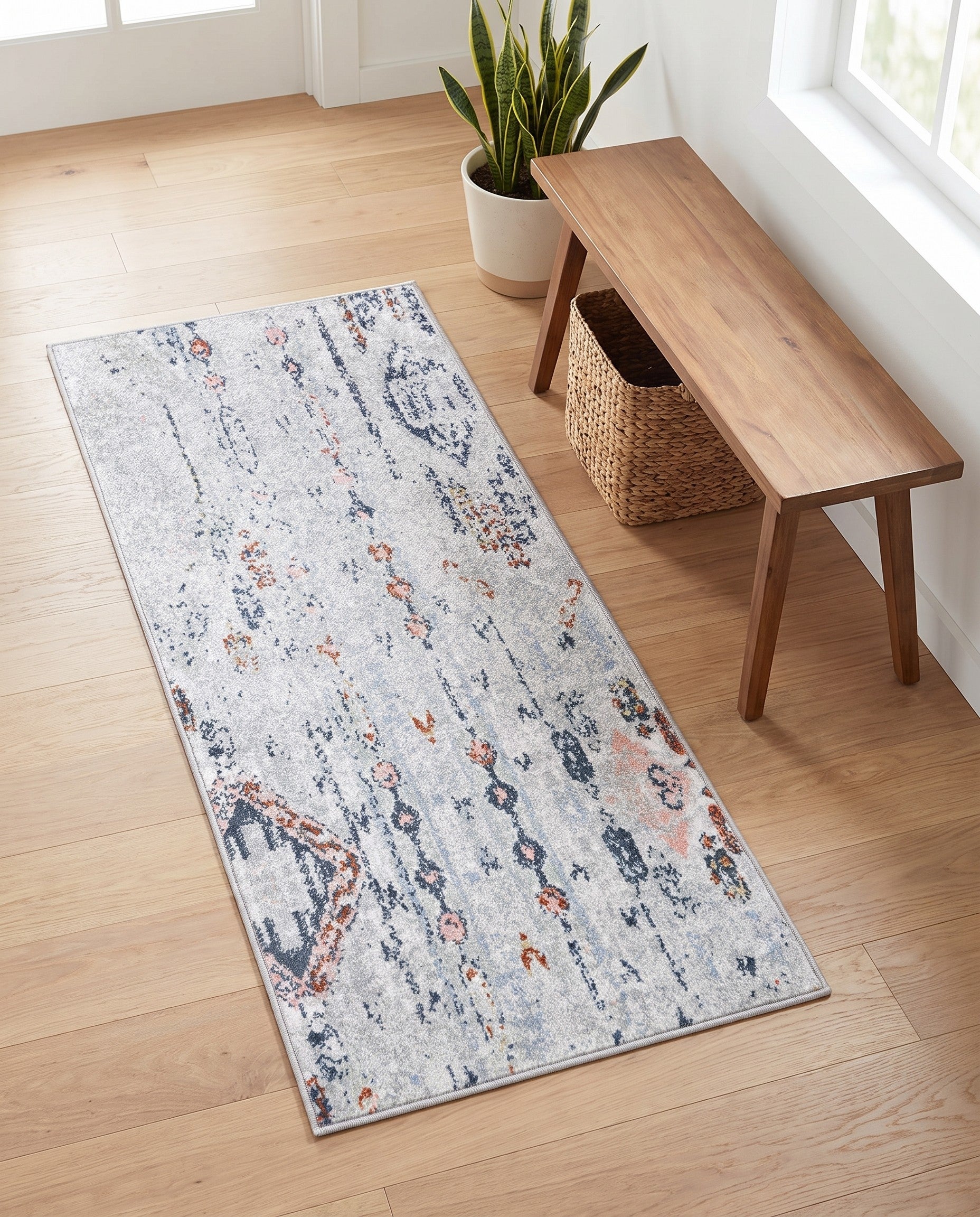 2' x 4' Kamala Washable Runner Rug