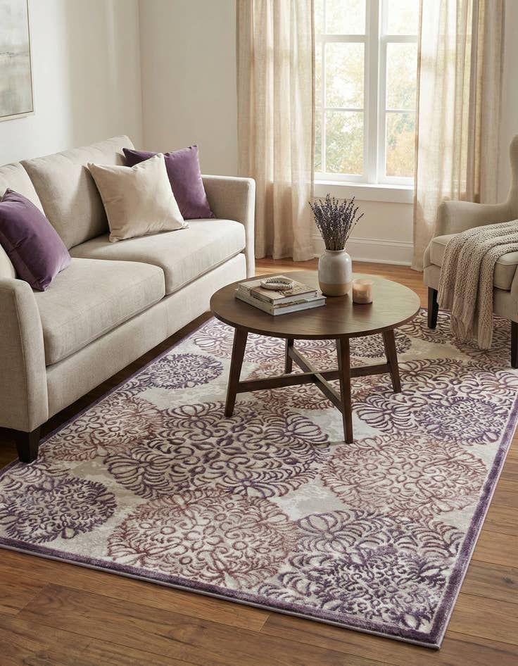 Detail image of 5' x 8' Chesterfield Rug