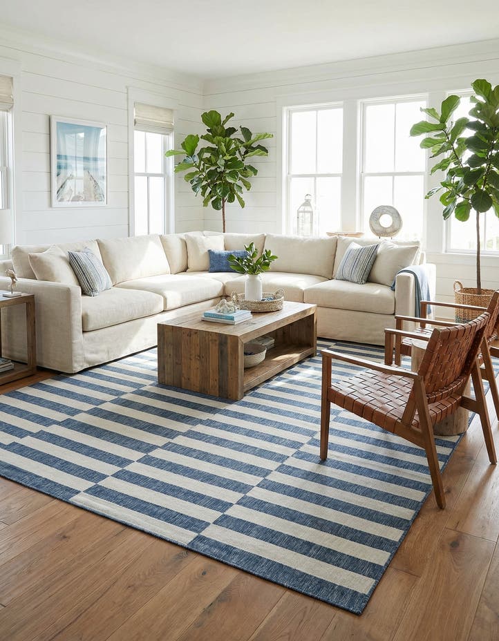 10' x 14' Easy-Clean Ribbon Indoor / Outdoor...