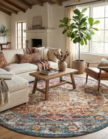 7' 10 x 7' 10 Isabella Round Rug