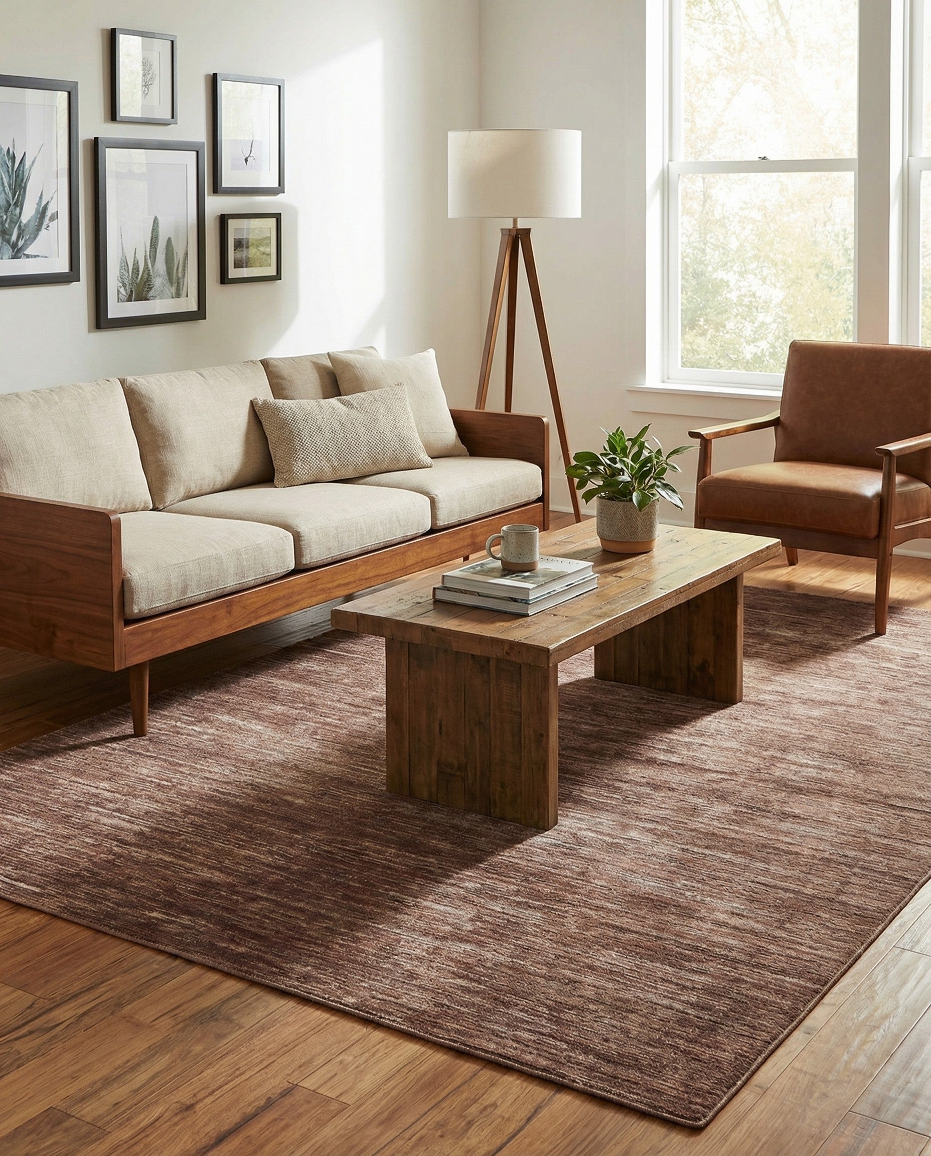 Brown Asha Rug