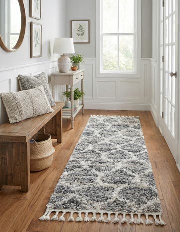 2' 7 x 8' 2 Athena Shag Runner Rug