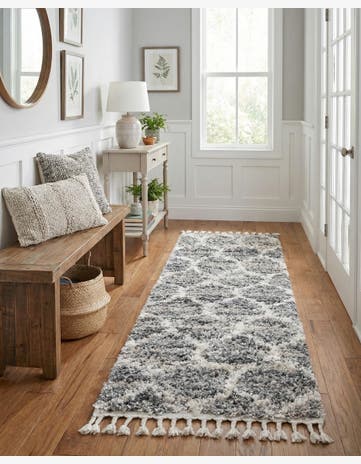 2' 7 x 8' 2 Lagom Shag Runner Rug