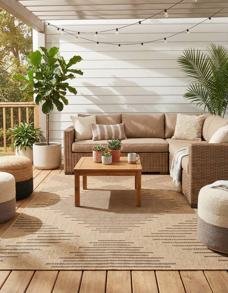 Detail image of 4' 3 x 6' Dunes Rug