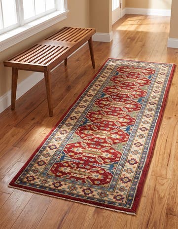 2' x 5' 9 Hand Knotted Kazak Runner Rug