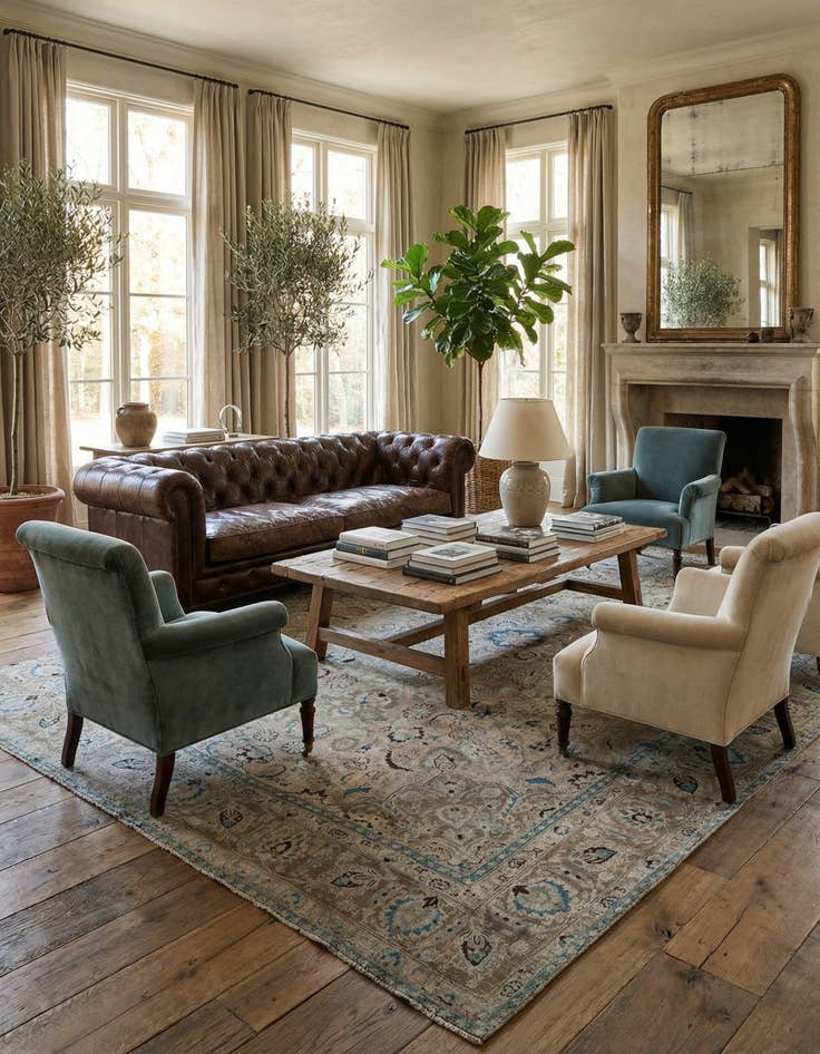 Detail image of 8' 5 x 13'  Hand Knotted Ultra Vintage Persian Wool Rug