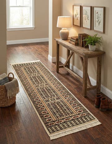 2' x 8' Bokhara Runner Rug