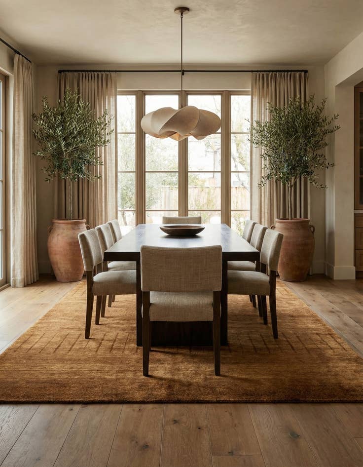 Detail image of  4' 7 x 6' 6 Juma Wool Rug