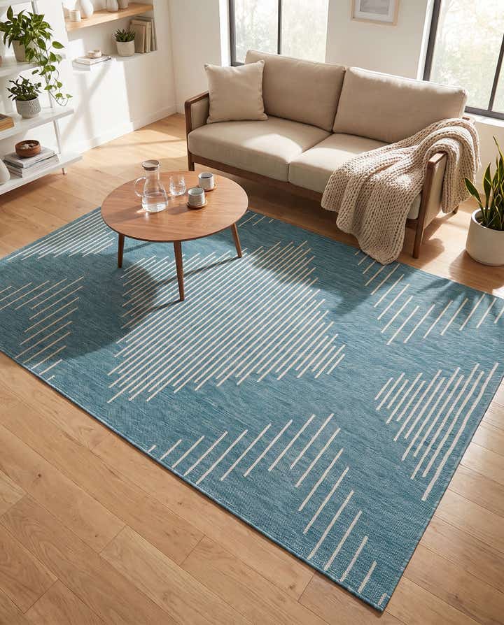 160cm x 245cm Leicht zu reinigen Modern Innen- / Aussenbereich Teppich