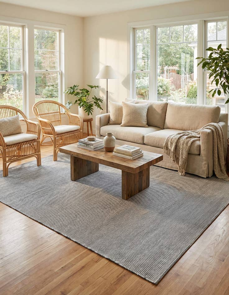 Detail image of 7' 10 x 10' Easy-Clean Jill Zarin Palm Springs Indoor / Outdoor Rug