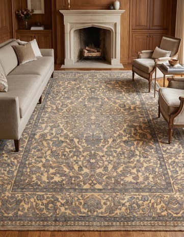 6' 6 x 9' 10 Hand Knotted Ariana Ziegler Rug