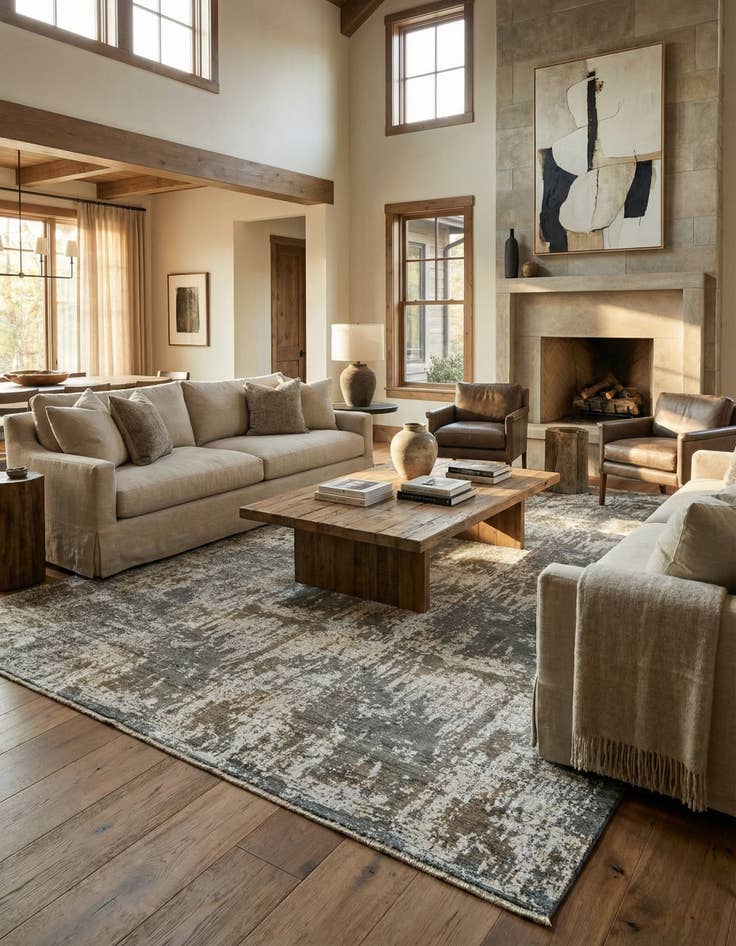 Detail image of 9' 2 x 12' 5  Hand Knotted Ultra Vintage Persian Wool Rug