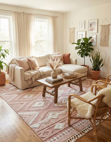 9' 6 x 14' 3 Boho Rug