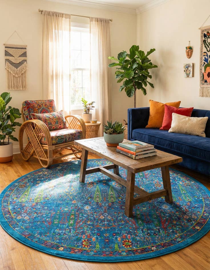 Detail image of  10' x 10' Calypso Round Rug