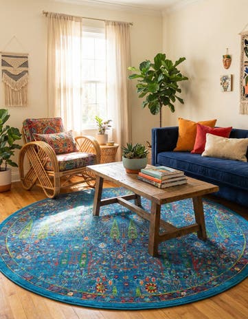 10' x 10' Calypso Round Rug