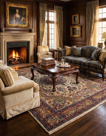 9' 9 x 12' 9 Kashmar Wool Rug