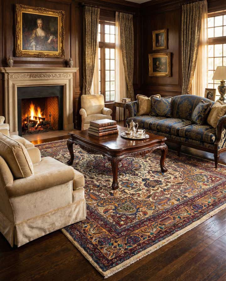 9' 9 x 12' 9 Kashmar Wool Rug