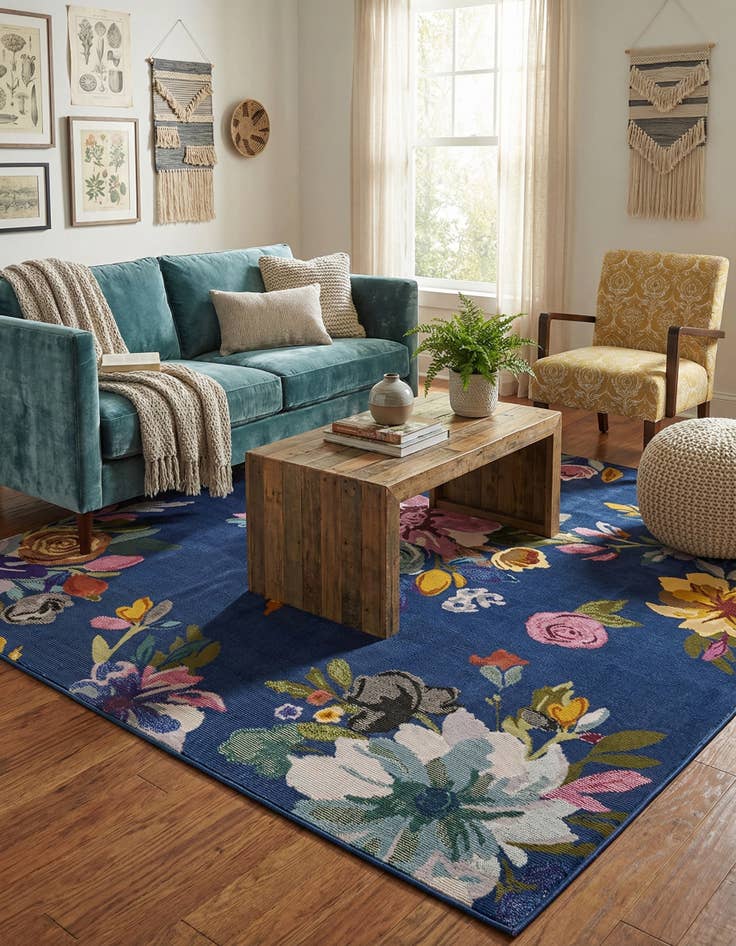 Detail image of 5' 3 x 7' 10 Blossom Rug